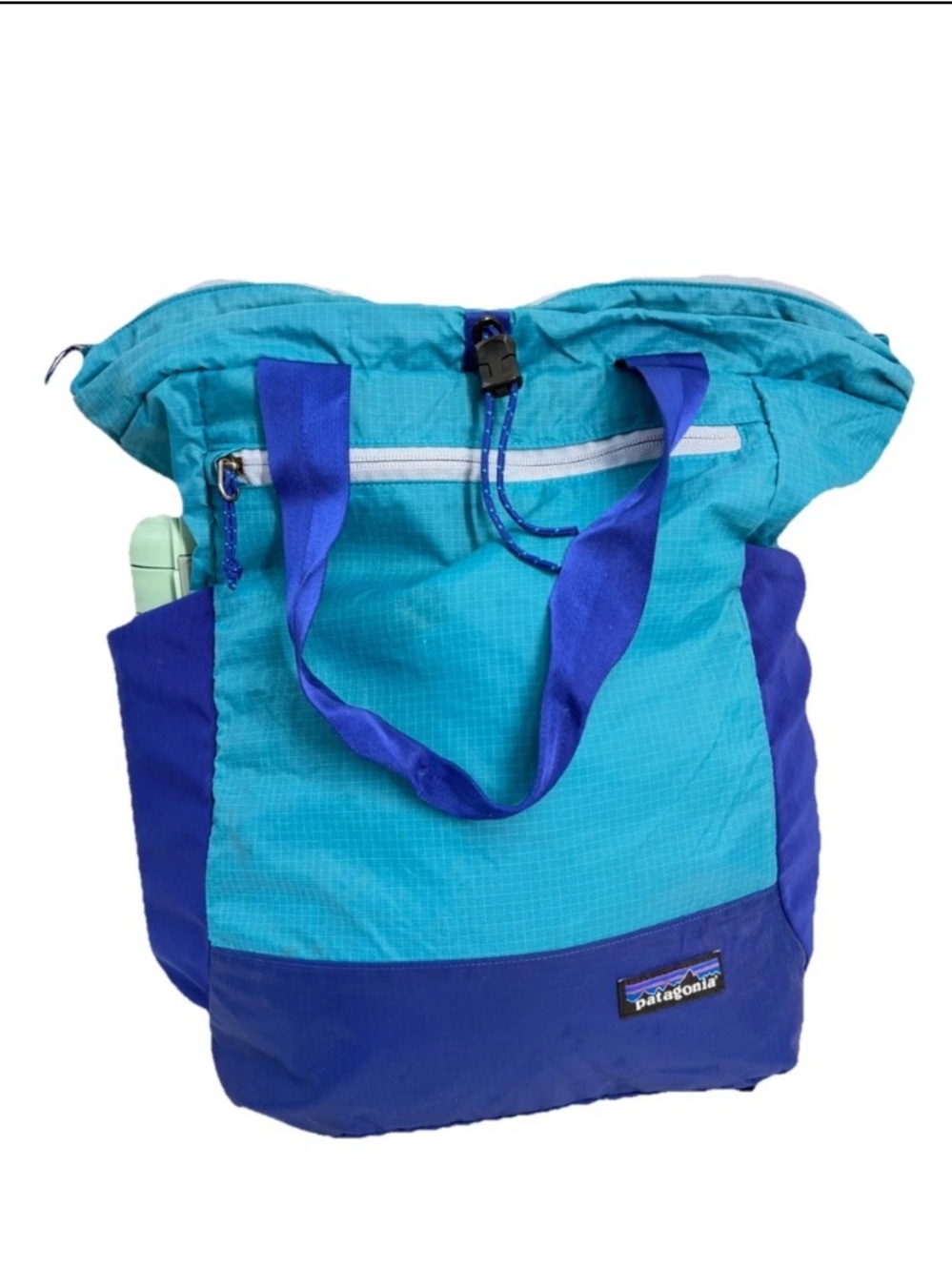 PATAGONIA Ultralight Black Hole Tote Bag Pack 48808 Backpack Teal Blue